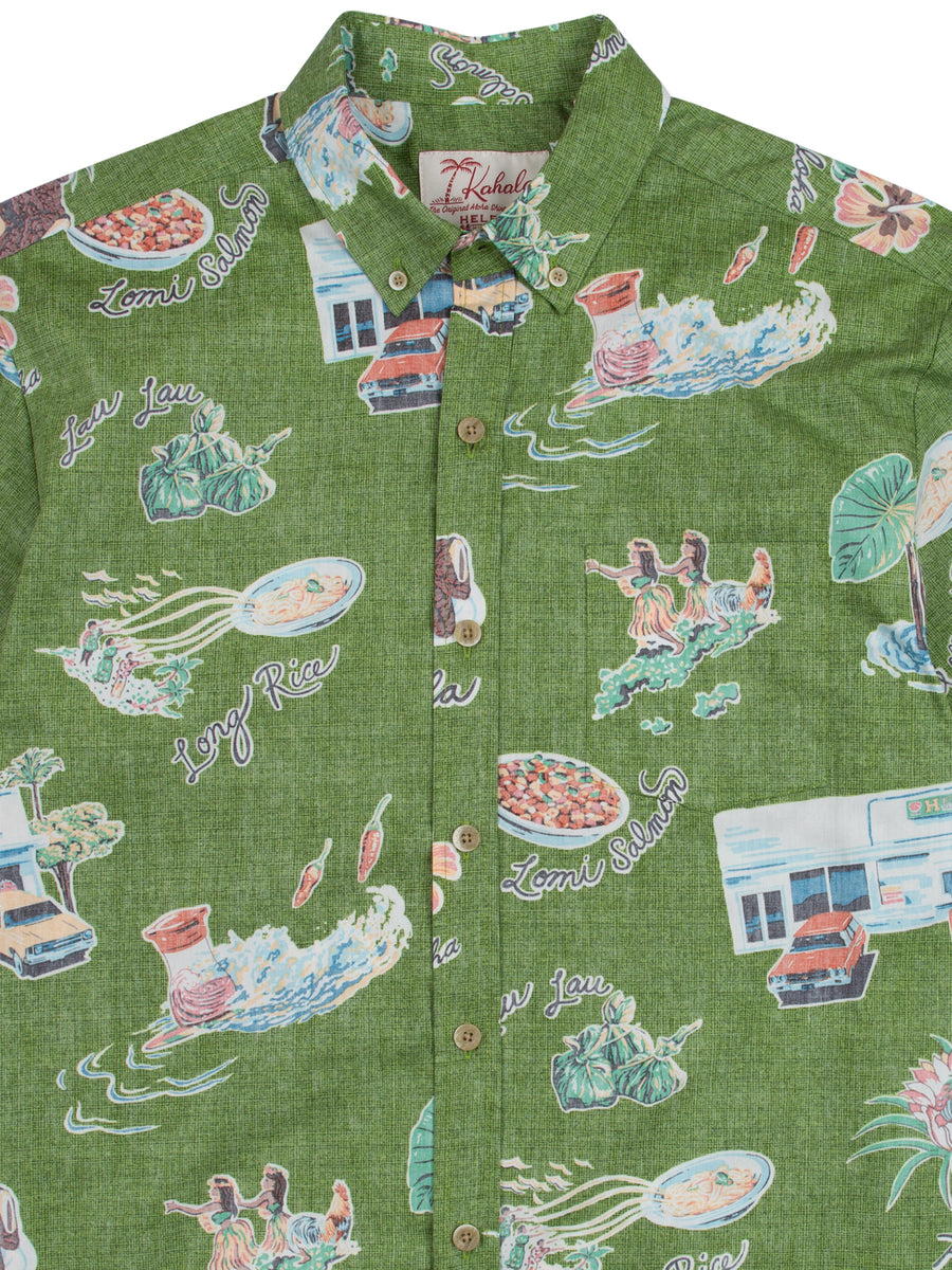 【新品未使用】Kahala Helena's SS Shirt グリーン L Kahala | Kahala x Helena's