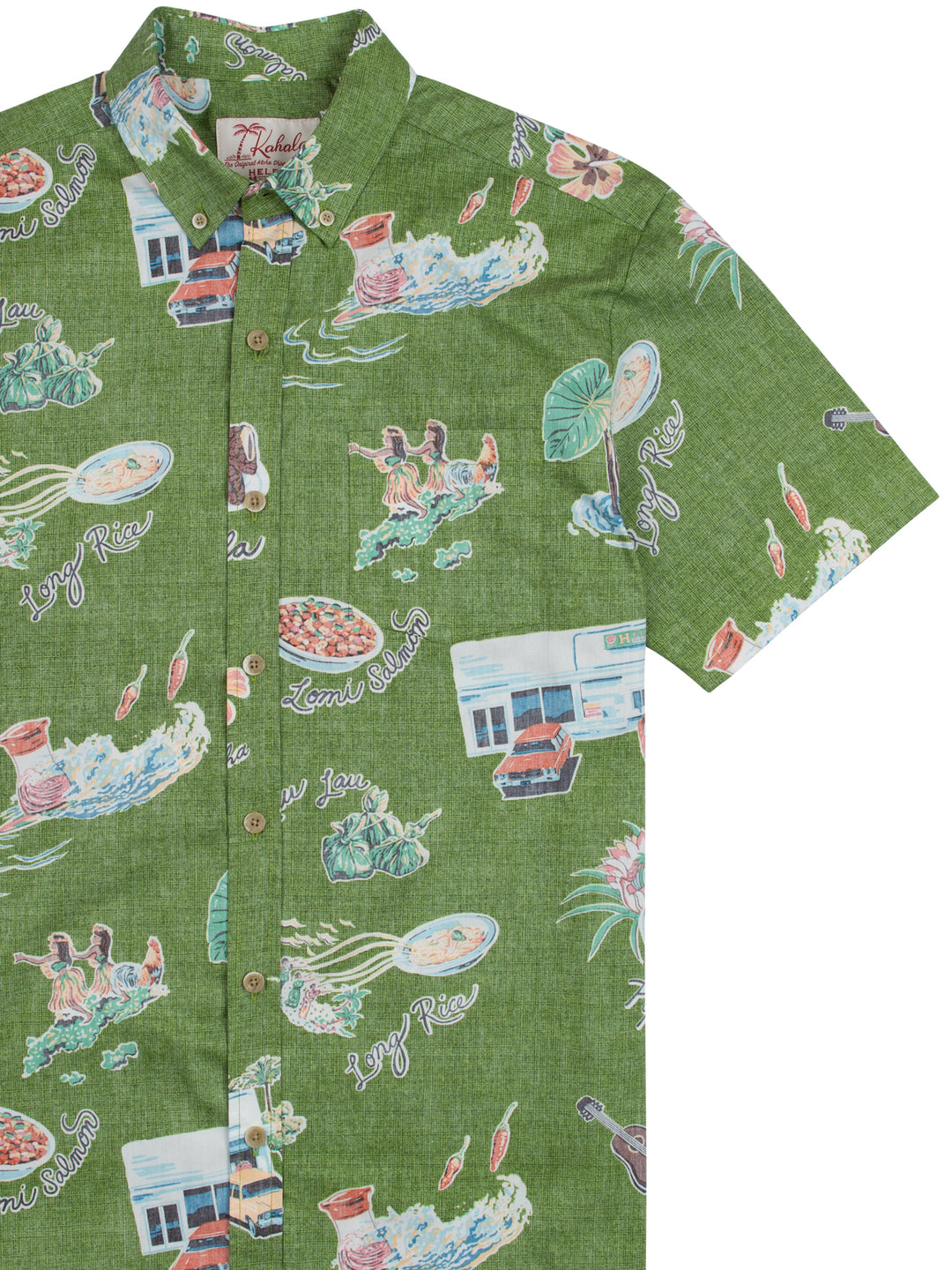 【新品未使用】Kahala Helena's SS Shirt グリーン L Kahala | Kahala x Helena's