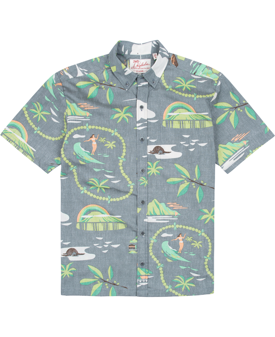Kahala | Aloha Kaua'i Shirt by Nick Kuchar| Kahala