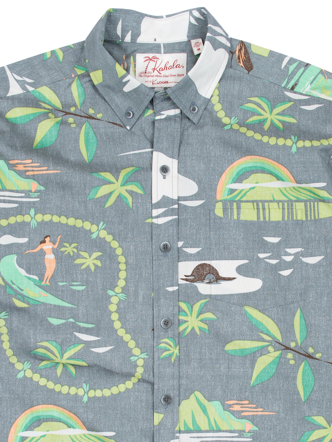 Kahala | Aloha Kaua'i Shirt by Nick Kuchar| Kahala