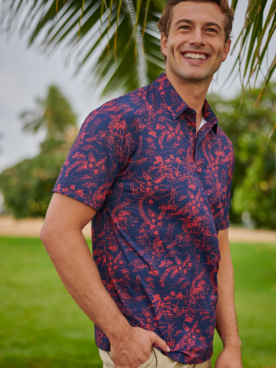 カオヨリナカミ Connie HS polo shirt ブルー | APPS-BICENTENARIO-PRD 