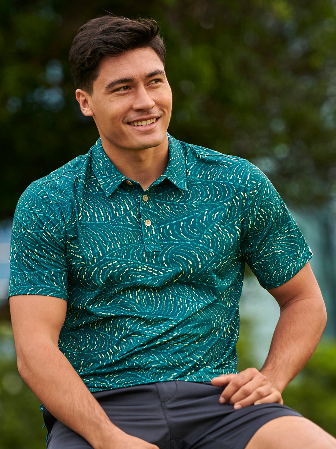 ★新品未使用★Russeluno SAY HELLO RELAX POLO Kahala | brrr°® Performance Polo - Roll Call | Kahala