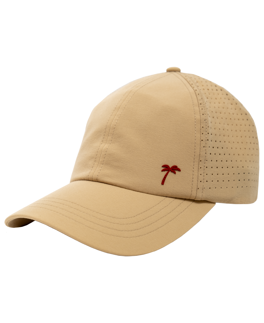 QIZYOQA Palm Trees by The Sea Snapback Hat Adjustable Solid