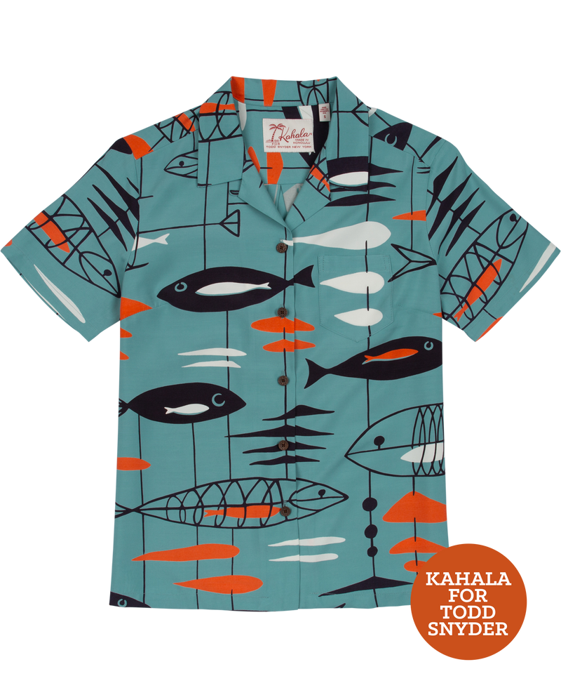 Kahala x Todd Snyder - Blusa Fish Mobile
