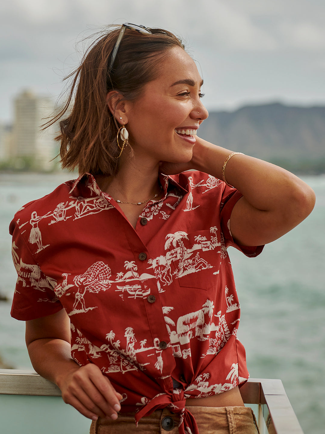 Kahala | Duke Kahanamoku® - Makahiki - Women's Blouse | Kahala