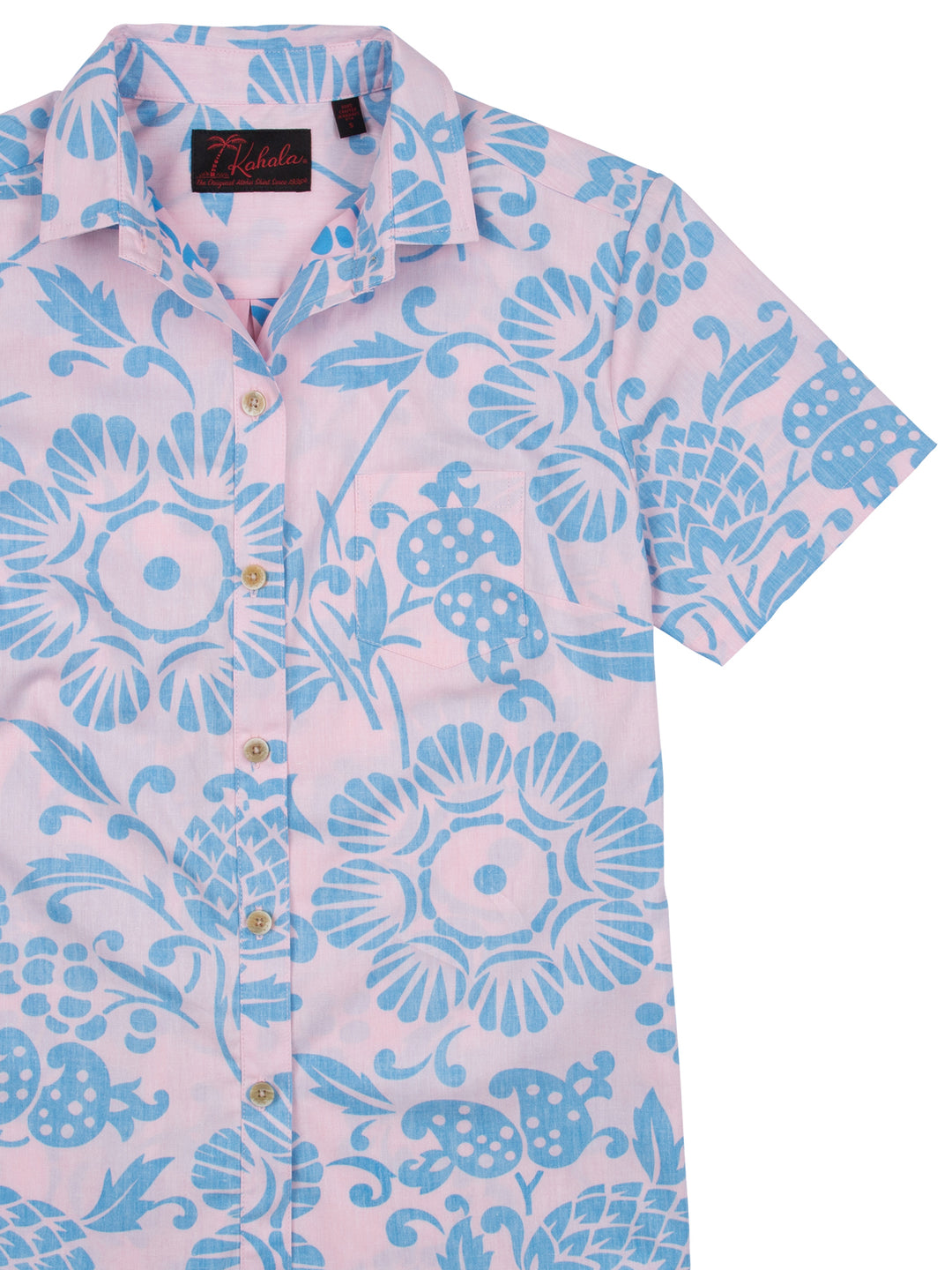 美品Kahala Gitman Vintage Duke’s Pareo カハラ Gitman Vintage Blue Stripe Seersucker Made to Order Shirt