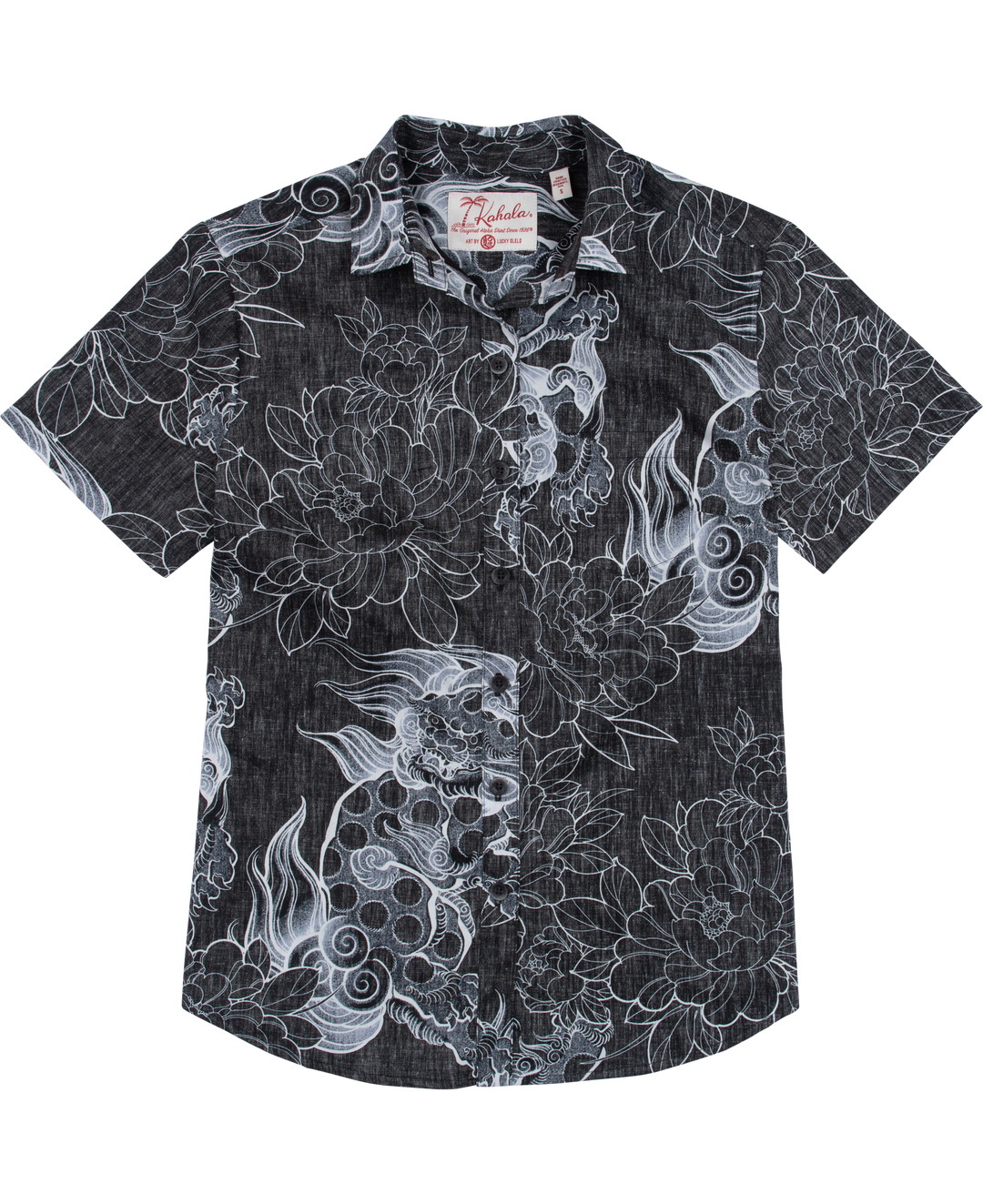 Kahala | Kahala x Lucky Olelo - Lucky Foo Dogs - Women's Blouse