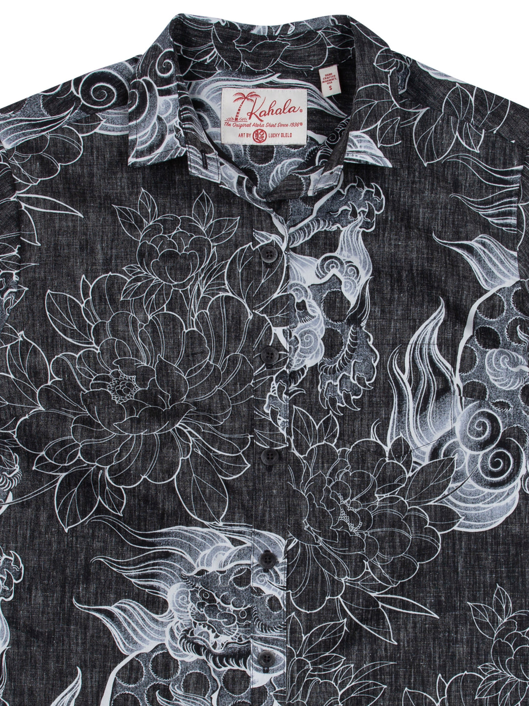 Kahala | Kahala x Lucky Olelo - Lucky Foo Dogs - Women's Blouse