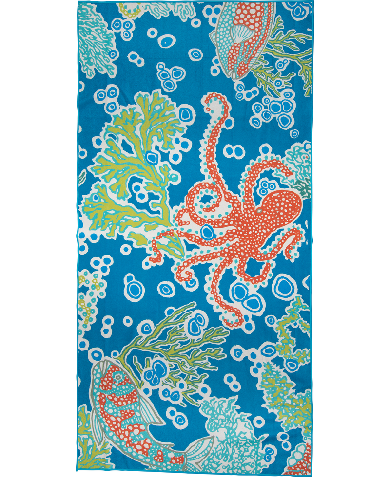 Under The Sea - Travel Towel