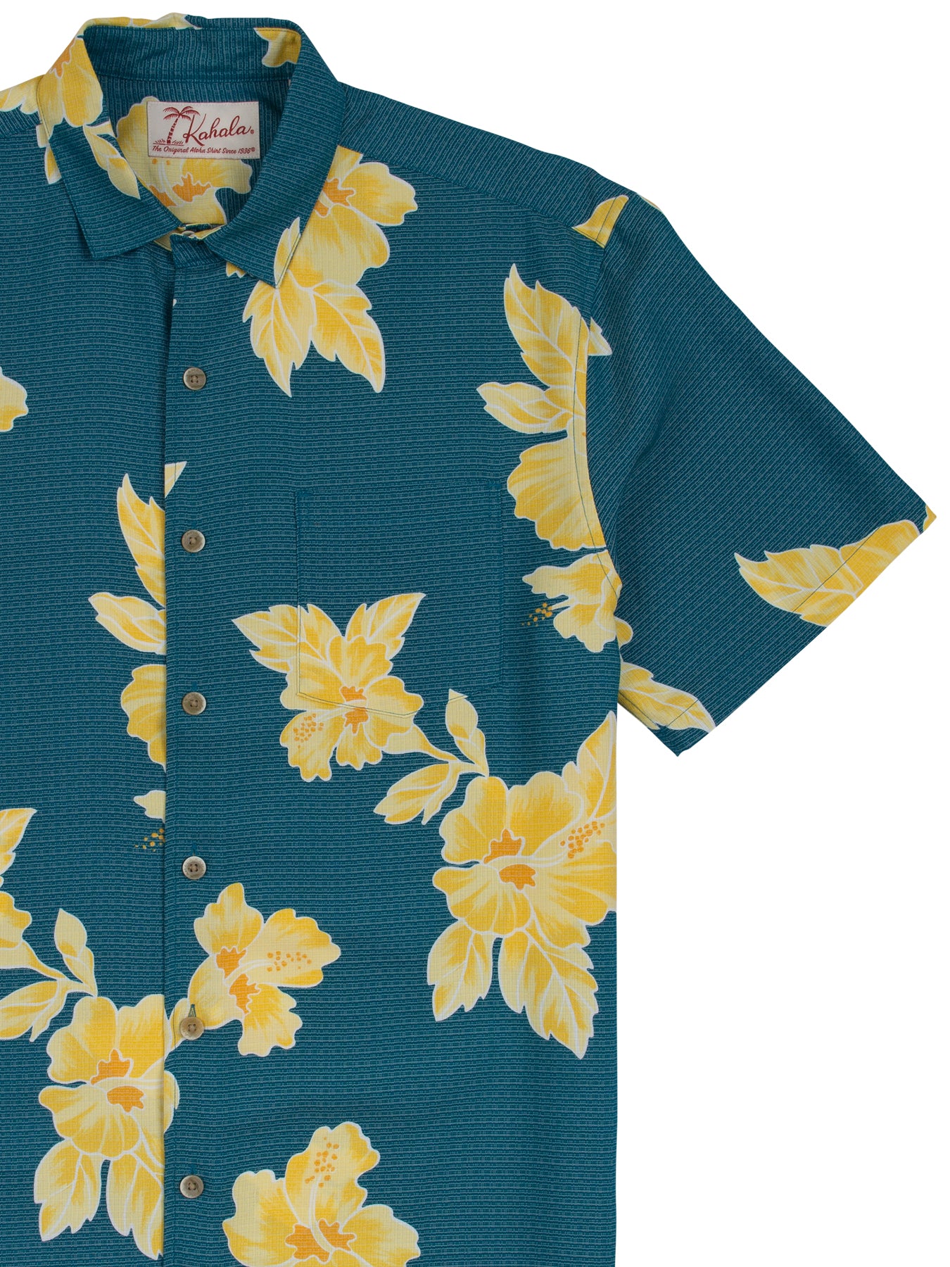 Todd Snyder x Kahala Aloha Shirt in Blue Floral