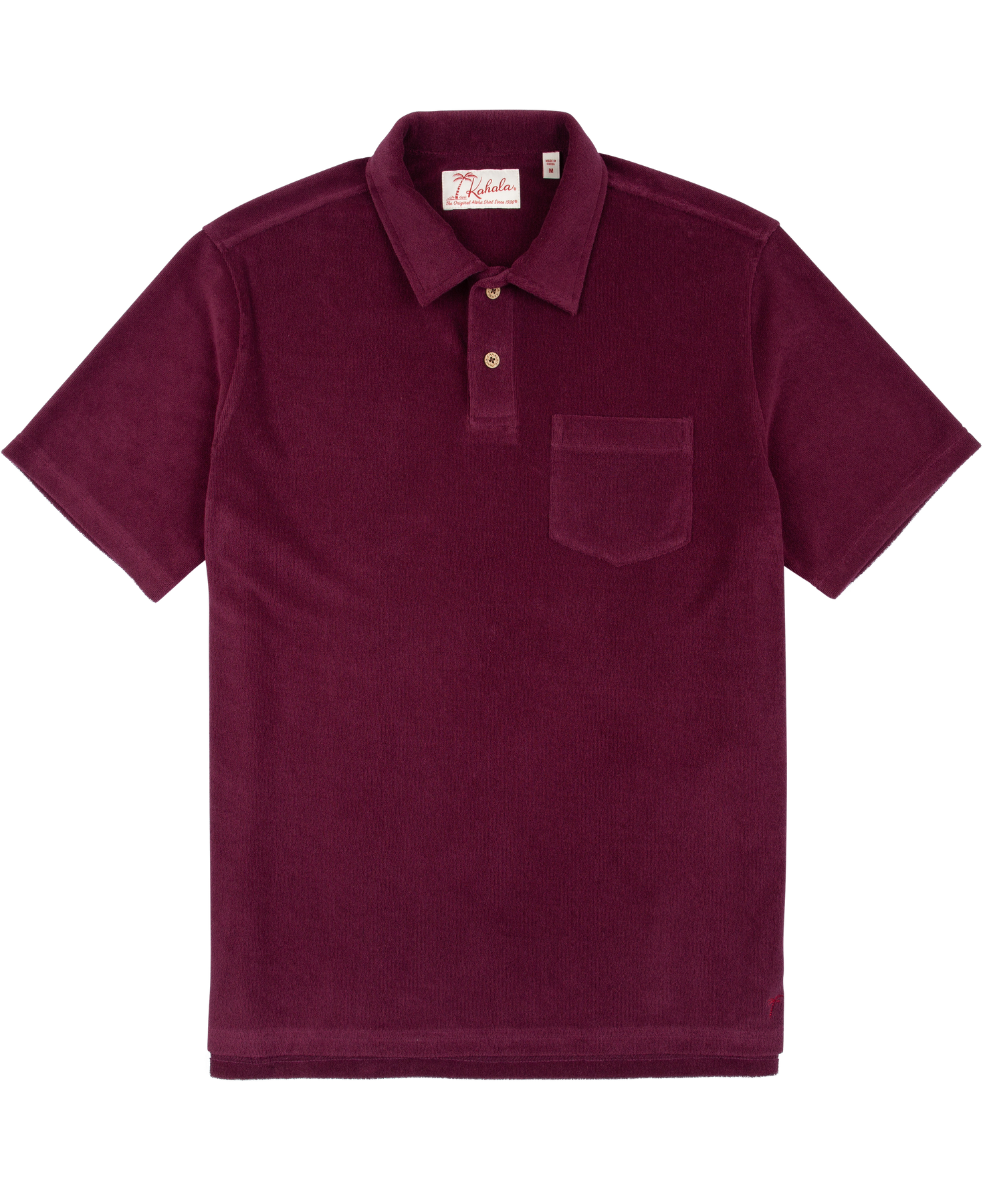 Terry sales cloth polo