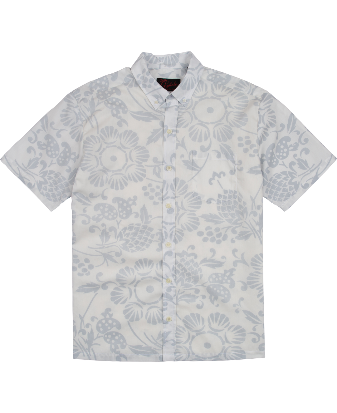 Kahala Duke's Pareo Aloha Shirt – Hawaiian Print Cotton, Made In Honolulu - View #11